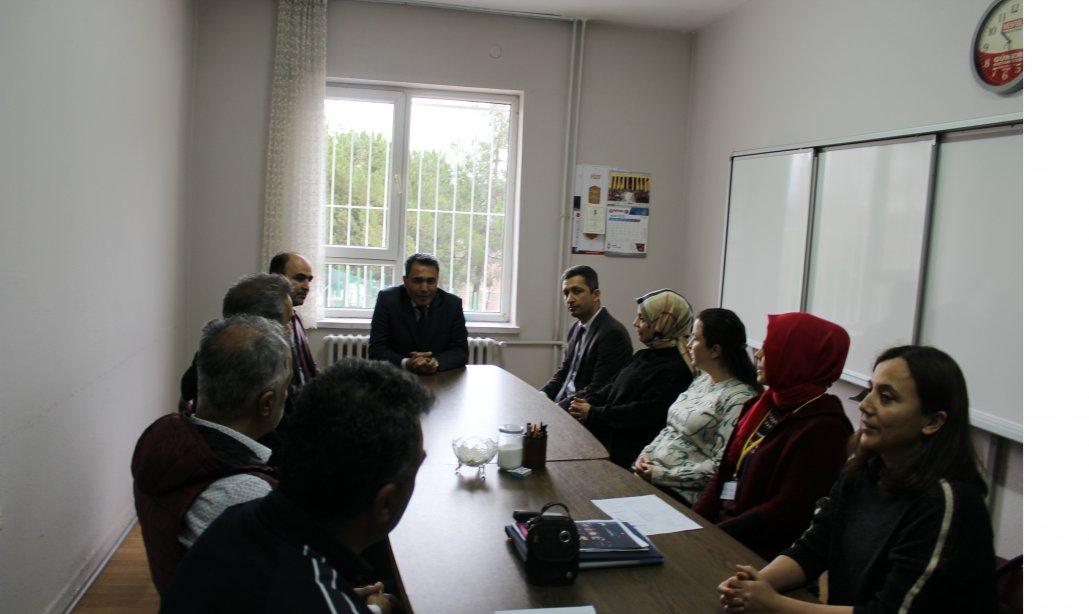  İlçe Milli Eğitim Müdürümüz Sayın İzzet ŞAHİN Ağlasun Mehmet Akif Ersoy İlkokulunu Ziyaret etti.